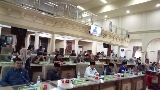 DPRD Sarolangun Gelar Rapat Paripurna Tingkat I Tahap 3